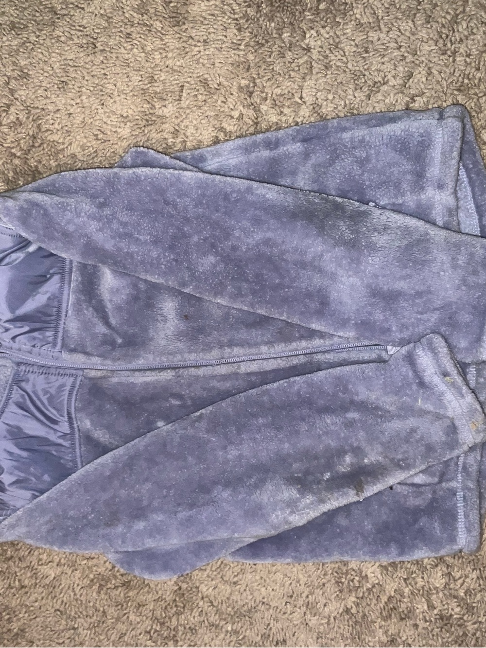 Aeropostale Dusty Lavender Plush Hoodie
